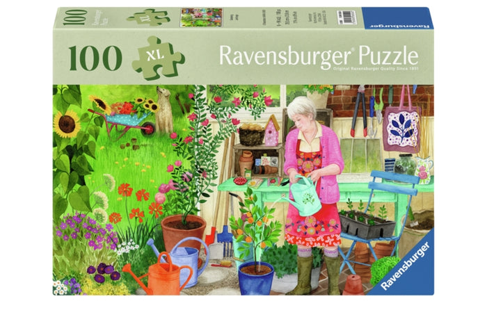 Ravensburger pussel - Gardening 100 bitar
