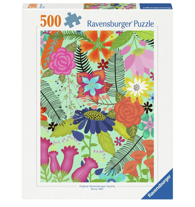 Ravensburger pussel - Flower Jungle 500 bitar