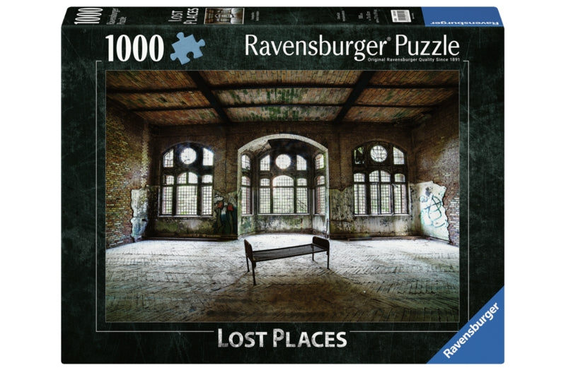 Ravensburger pussel - Lost Places, Frauenpavillion Beelitzer 1000 bitar