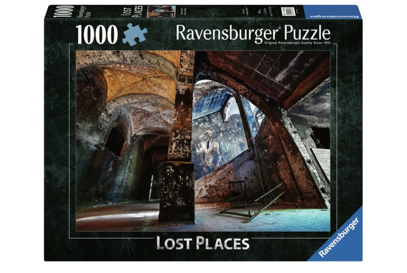 Ravensburger pussel - Lost Places, Alpenhaus Graffito Beelitzer 1000 bitar
