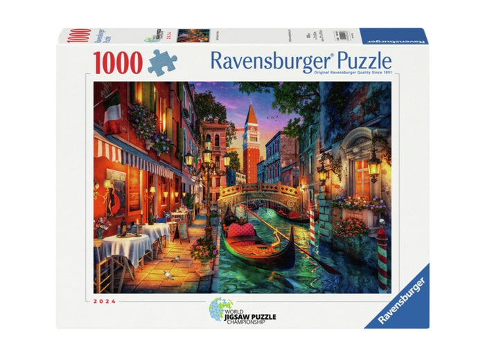 Ravensburger pussel - Canal Cruise In Venice 1000 bitar