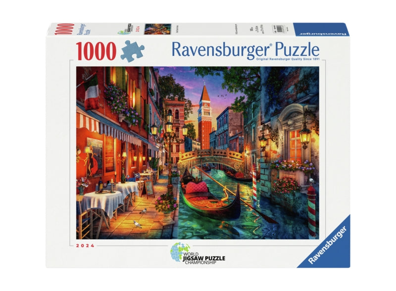 Ravensburger pussel - Canal Cruise In Venice 1000 bitar