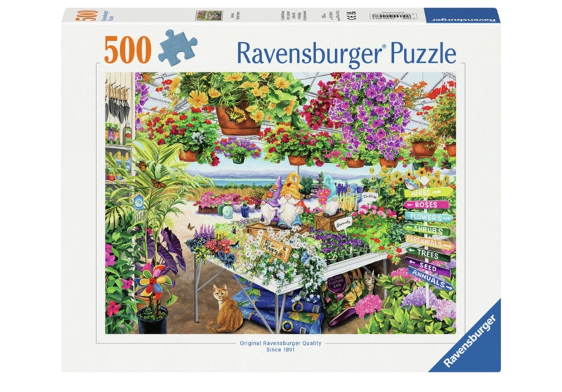 Ravensburger pussel - Glorious Garden Center 500 bitar