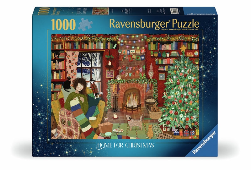 Ravensburger pussel - Home for Christmas 1000 bitar