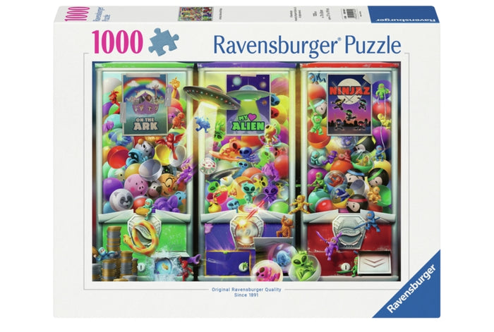 Ravensburger pussel - Animals, Aliens & Ninjas 1000 bitar