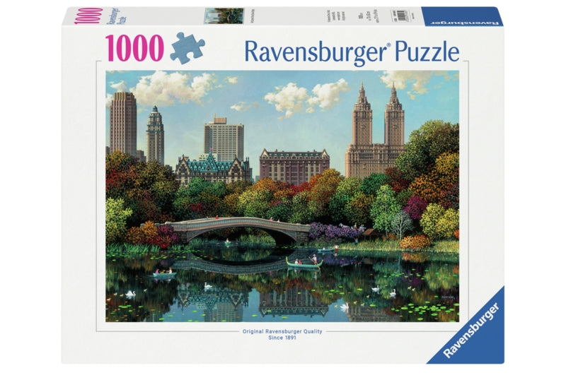 Ravensburger pussel - NY Central Park, Bow Bridge 1000 bitar