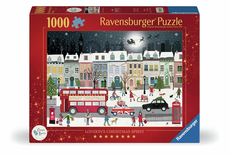 Ravensburger pussel - London's Christmas Spirit 1000 bitar