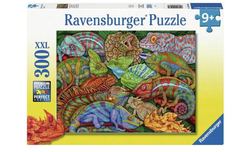 Ravensburger pussel - Riveting Reptiles 300 bitar