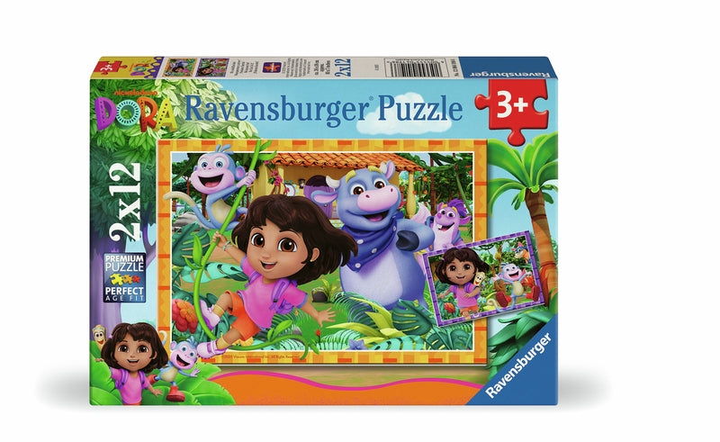 Ravensburger pussel - Dora the Explorer 2x12 bitar