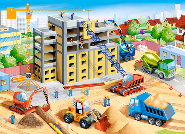 Big Construction Site, 70-bitarspussel