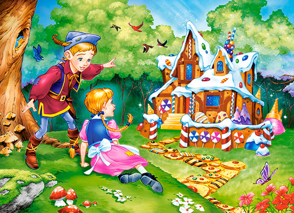 KIDEK pussel - Hansel and Gretel, 70-bitar