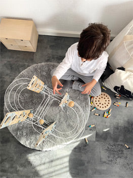 small foot Modular marmor spår