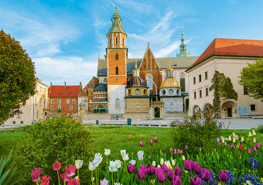 Wawel Castle in Krakow, Poland, 500-bitarspussel