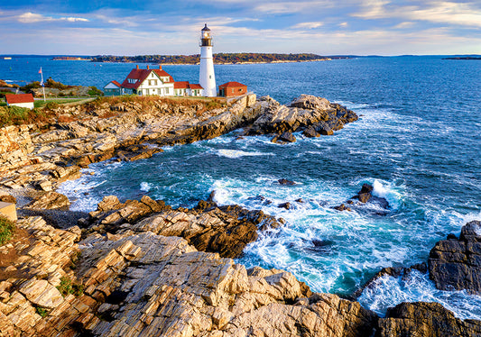 Sunrise over Cape Elizabeth, USA, 500-bitarspussel