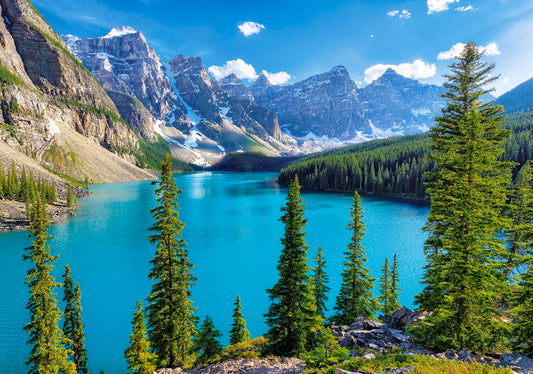 Spring at Moraine Lake, Canada, 500-bitarspussel