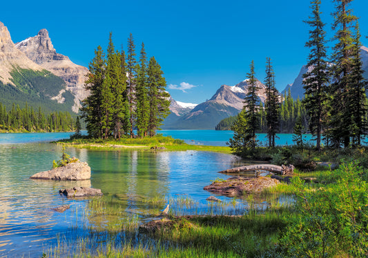 Maligne Lake, Canada, 500-bitarspussel