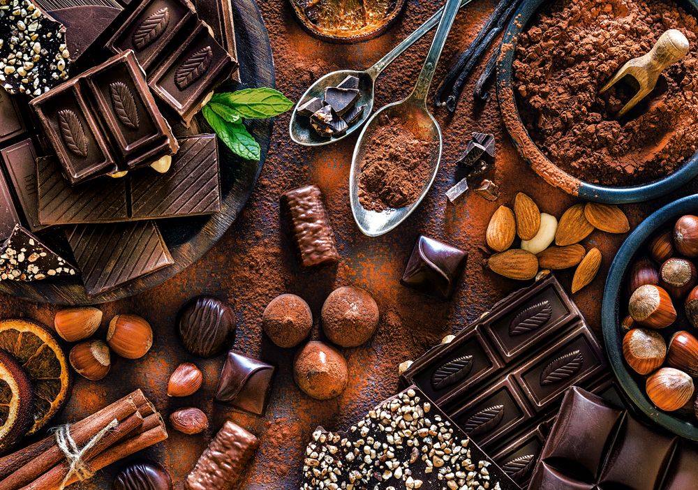 KIDEK pussel - Chocolate Treats, 500-bitar