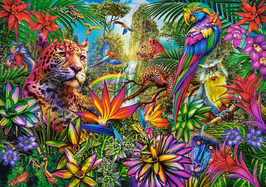 Jungle Fashion, 500-bitarspussel