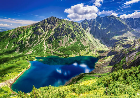 Czarny Staw Gasienicowy, Tatras, Poland, 500-bitarspussel
