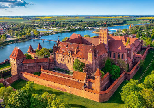 View of The Malbork Castle, Poland, 500-bitarspussel