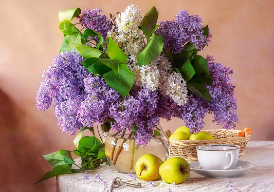 Lilac Still Life, 500-bitarspussel