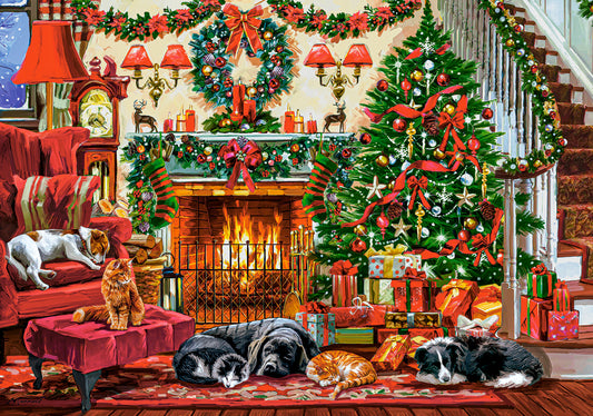 Cozy Fireplace, 500-bitarspussel