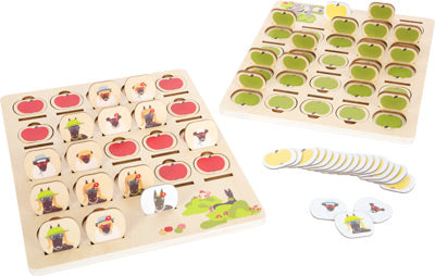 small foot Vem doppade äpplen