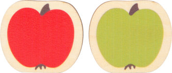 small foot Vem doppade äpplen