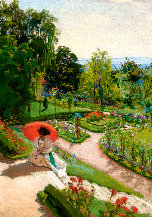 Red Umbrella, Józef Mehoffer, 500-bitarspussel, Art Collection