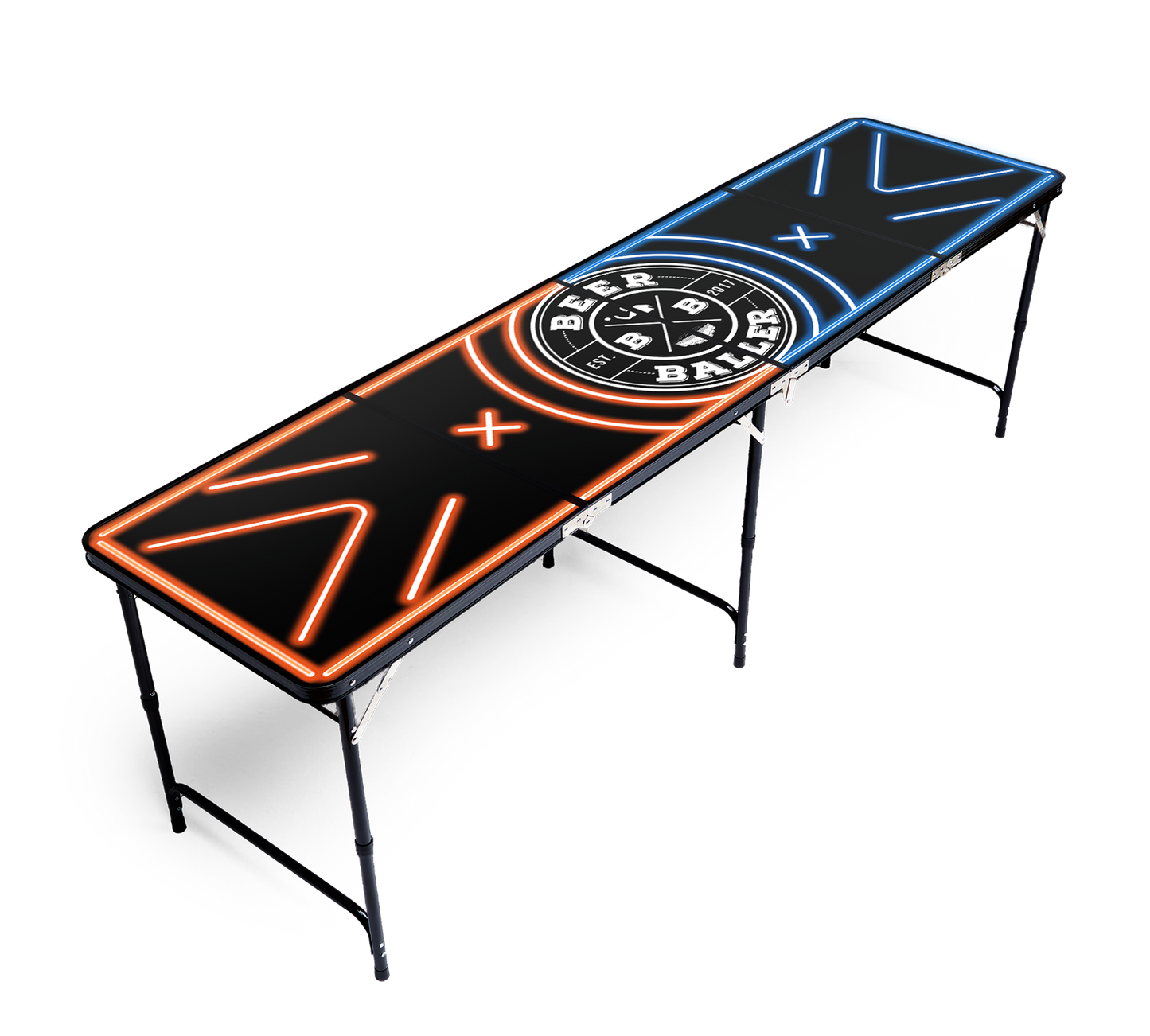 LED NEON ölpongbord (utan mugghållare)