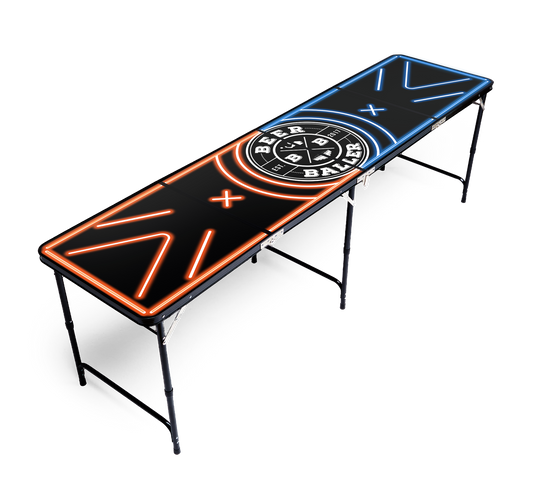 LED NEON ölpongbord (utan mugghållare)