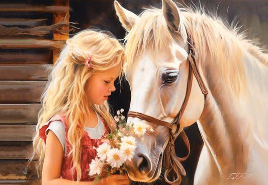 My Friend Horse, 1000-bitarspussel