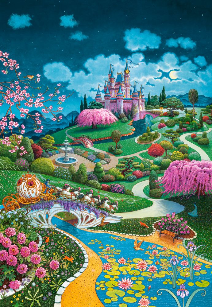 Cinderella's Castle, 1000-bitarspussel