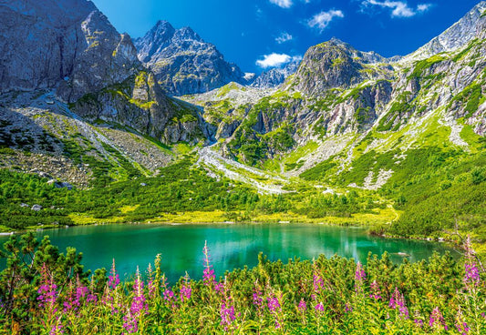 Zelene Pleso, Tatras, Slovakia, 1000-bitarspussel