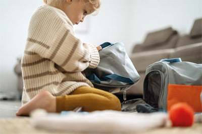 small foot Katt med väska och vårdset