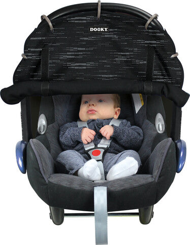 Dooky Universal Cover Matrix Svart