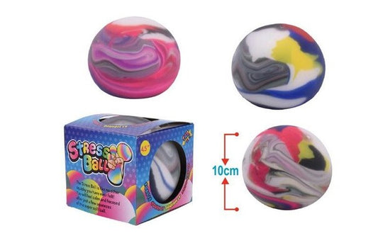 JUMBO MARMOR STRESSBOLL 10 CM 4 OL