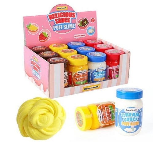 FLUFFSIG & PLUFFSIG PUFFY SLIME 4OL 12ST DP