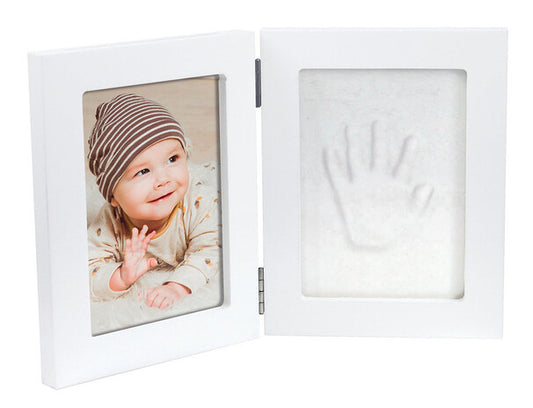 Dooky Happy Hands Double Frame White Small 13x17 cm