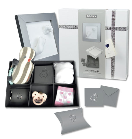 Dooky Gift Set Handprint 3D Deluxe&Memory Box