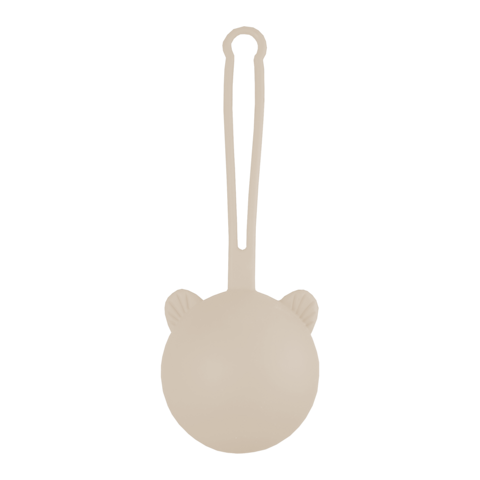 Oh, Poppy! NOLA SILICONE PACIFIER CASE Linen Beige