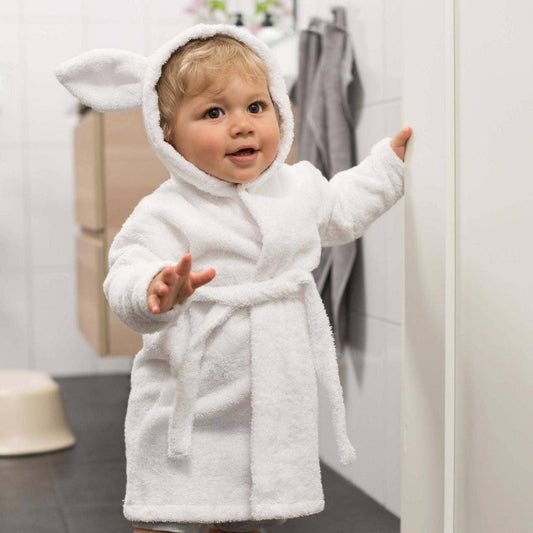 Ekologisk Badrock Kanin Vit 2-4 år