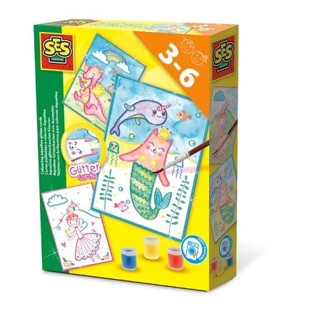 Tactic SES Aqualine glitterkort