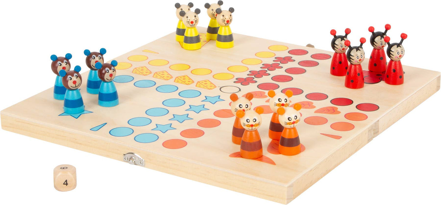 small foot Ludo djur | brädspel | trä