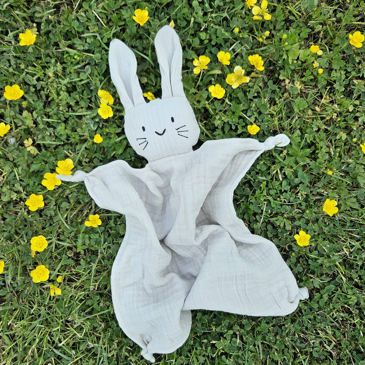 Summerville organic Ekologisk Cuddly Rabbit Silvergrå
