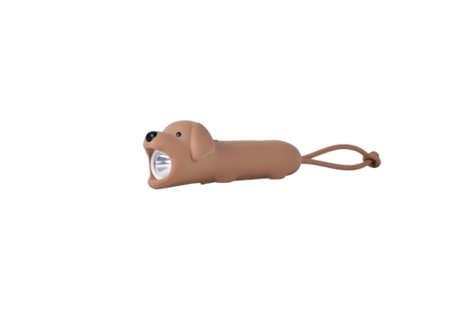 Carlo Baby LED-Ficklampa Dog Silicone