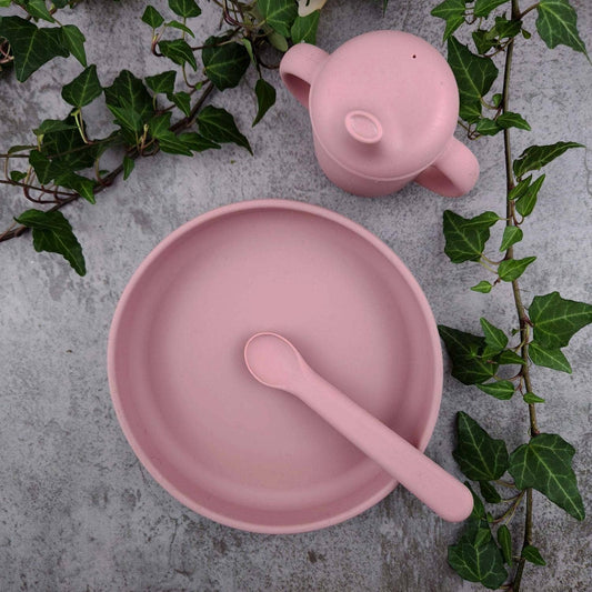 Summerville organic Sippy cup silikon dammig rosa