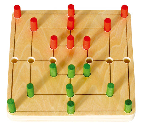 KIDEK - Mini Games, Kvarnspel av trä