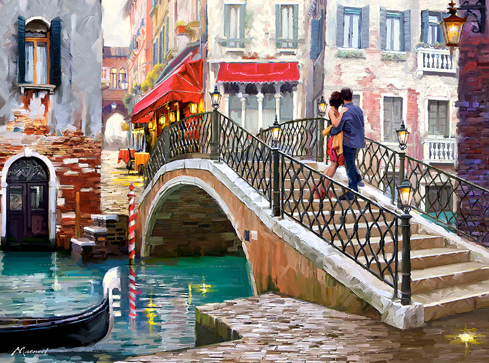 KIDEK pussel - Venice Bridge, 2000-bitar