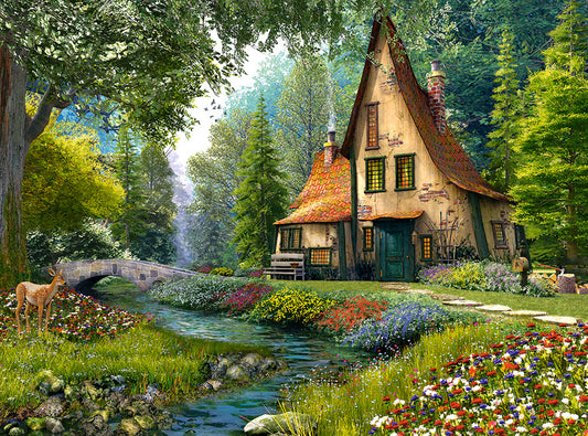 Toadstool Cottage, 2000-bitarspussel